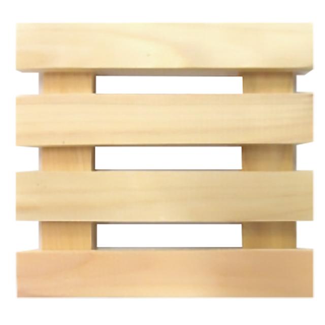 【まとめ買い=10個単位】国産ひのきプレート 約15×15×2cm アソート(色柄ある場合) BB-034(su3b451) | ブランド登録なし