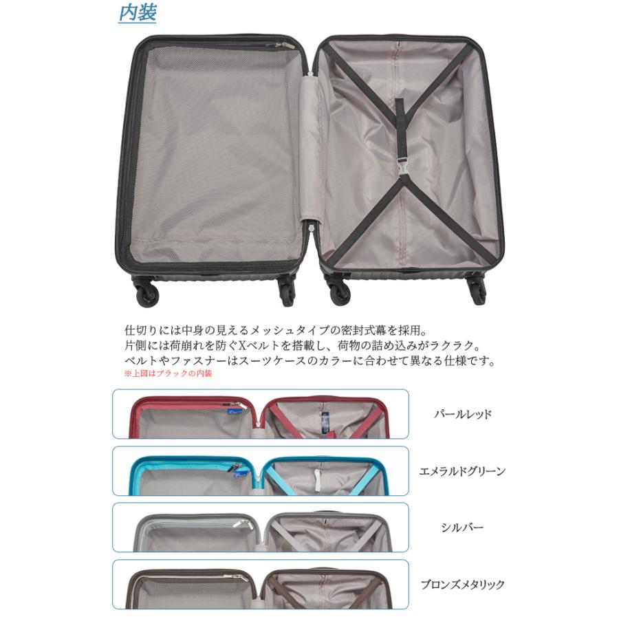 スーツケース 機内持ち込み LCC Sサイズ 超軽量 TSA SiiiN+Light(シーンプラスライト) ファスナー ハード コインロッカー S19-A-303(su5a004)「C」 |  | 02