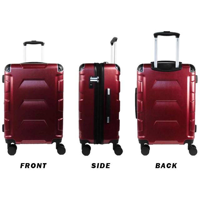 スーツケース Mサイズ キャリーバッグ TSA SiiiN+SEED シーンプラスシード ダブルキャスター ファスナー ハード 中型 2泊 3泊 S24-C-802(su5a031)「C」 |  | 07