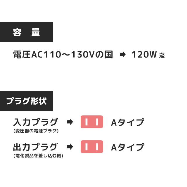カシムラ 変圧器 ダウントランス NTI-351 保証付 AC110-130V⇒降圧