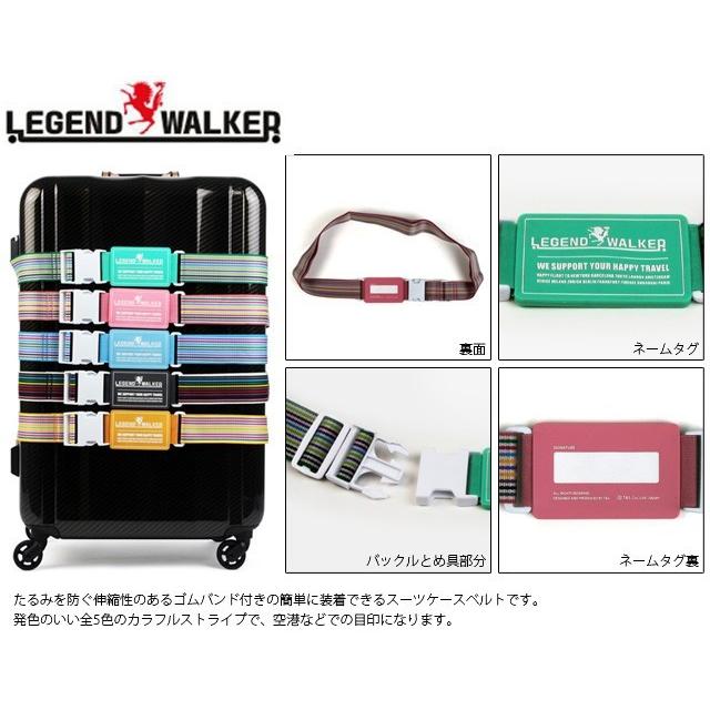 「レビュー記入でメール便送料無料」T&S スーツケースベルト カラフル ゴムバンド おしゃれ ワンタッチ 目印 9070-mail(ti0a191) |  | 01