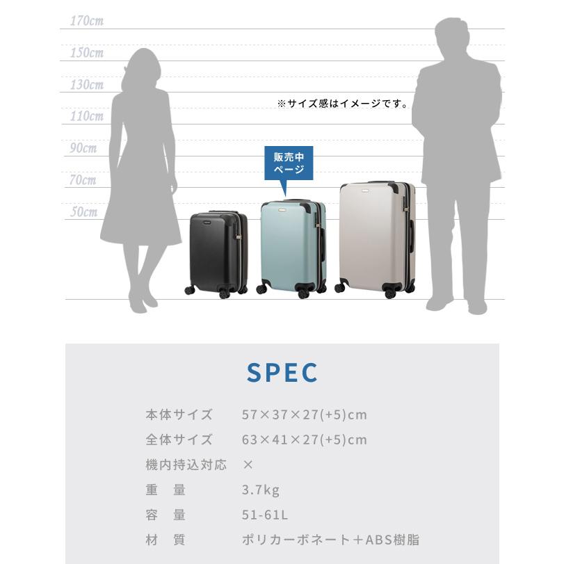 ティーアンドエス スーツケース Mサイズ キャリーケース T&S
