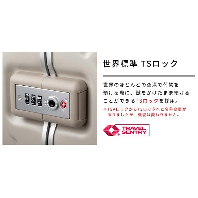スーツケース Lサイズ キャリーケース T\u0026S レジェンドウォーカー SARYU サリュー TSAロック USBポート 大型 1年保証 5528-62(ti0a359)「c」の画像