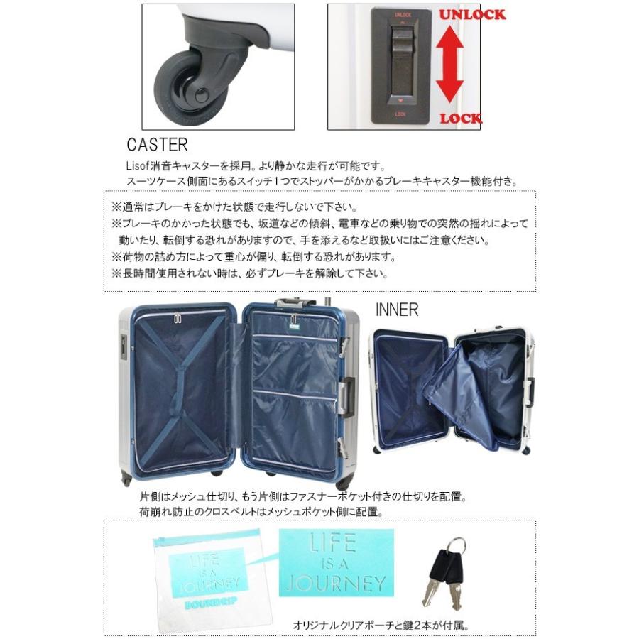 スーツケース キャリーバッグ バウンドリップ BD88 LLサイズ TSA