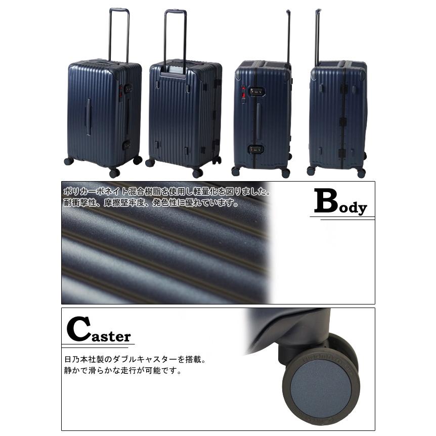 CARGO国内正規品　機内持込対応　ストッパー付き スーツケース カーゴ エアースポーツ CAT68SSR Mサイズ フレーム