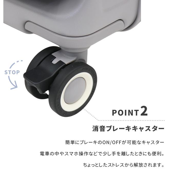 イノベーター スーツケース 機内持ち込み IV-18 Sサイズ LCC ストッパー フロントオープン カップホルダー 1泊 2泊 TSA キャリーバッグ innovator(to4a140)「C」 | innovator | 07