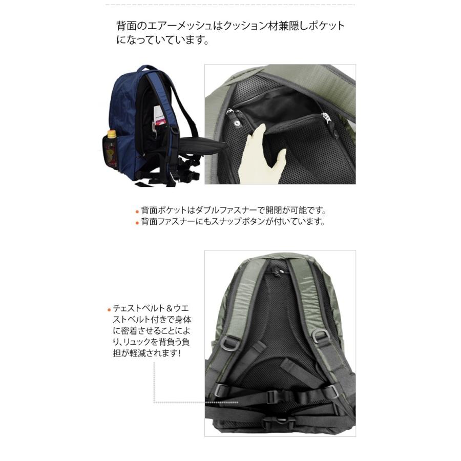 ソロツーリスト デイパック50(15) DP-50 スリ防止対策バッグ 反射材・チェストベルト付き solo-tourist (va0a129) |  | 03