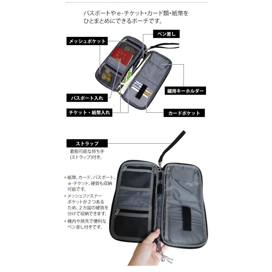 ソロツーリスト×地球の歩き方 エキストラポーチSG スキミング防止 セキュリティポーチ EX-30 鍵付き solo-tourist 2点迄メール便OK(va0a146) |  | 02