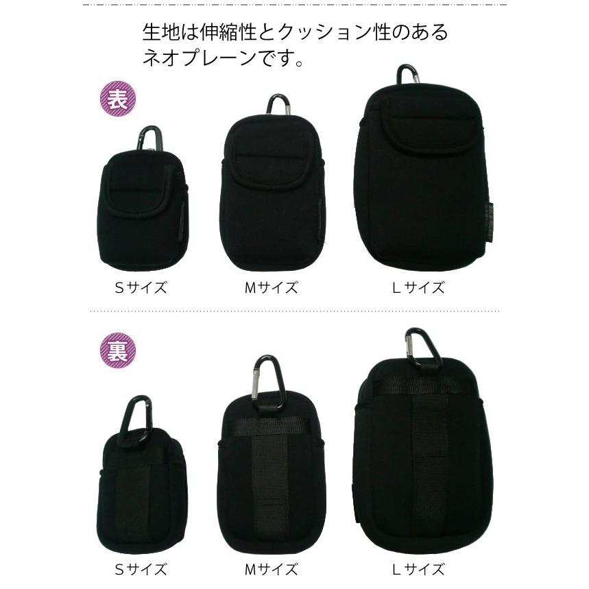 ソロツーリスト クッションポーチ ベルトポーチ 携帯ポーチ Mサイズ タテ カラビナ ベルトループ付き メンズ 黒 CT-M solo-tourist 1点迄メール便OK(va0a154) |  | 02
