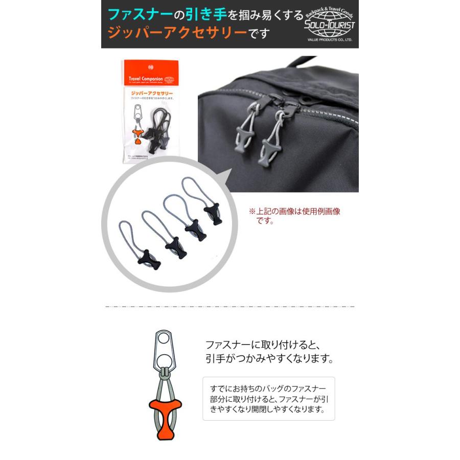 solo-tourist ソロツーリスト ジッパーアクセサリー Y