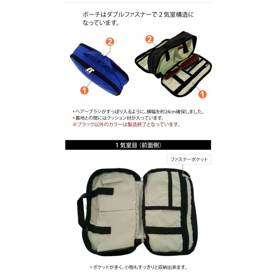 solo-tourist ソロツーリスト 洗面ポーチ23 SP-23 大きなグルーミングポーチ 持ち手付き 黒色 1点迄メール便OK(va0a304) |  | 03