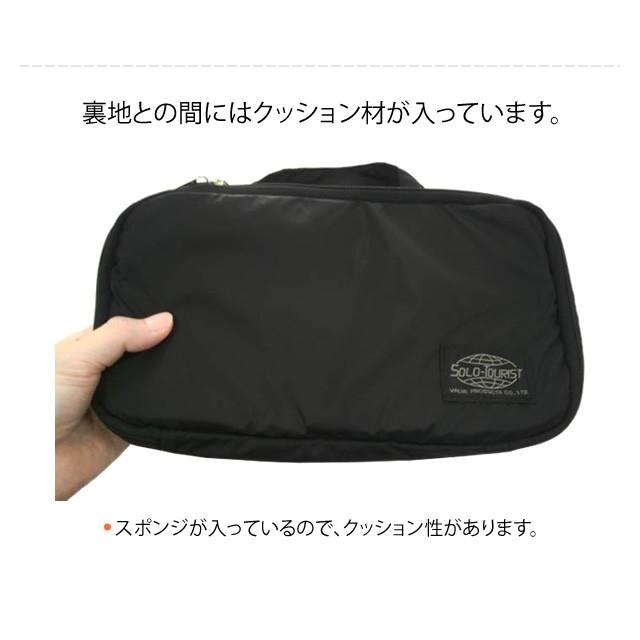 solo-tourist ソロツーリスト 洗面ポーチ23 SP-23 大きなグルーミングポーチ 持ち手付き 黒色 1点迄メール便OK(va0a304) |  | 05