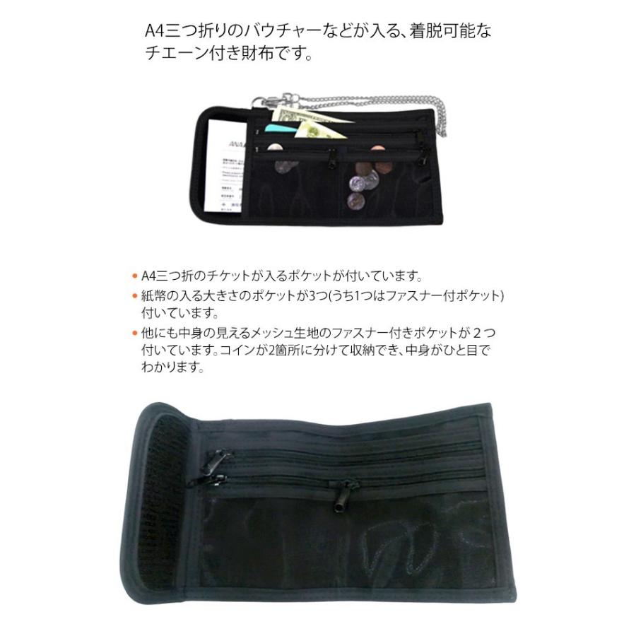 日本製 solo-tourist ソロツーリスト×地球の歩き方 Laチケットウォレット(旅行用財布) LaTW-23 チェーン付き 4点迄メール便OK(va0a319) |  | 02