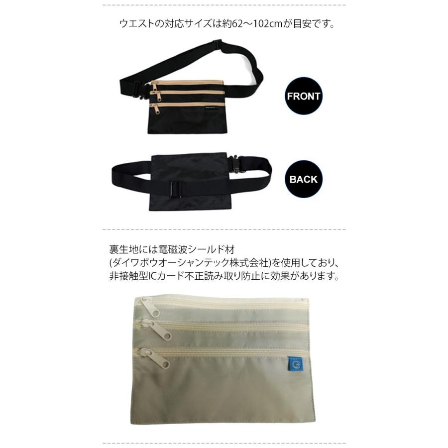 スキミング防止 ウエストポーチ SGコンパクトウエスト ソロツーリスト×地球の歩き方 日本製 solo-tourist CW-28 6点迄メール便OK(va0a327) |  | 03