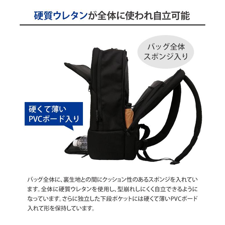 ソロツーリスト BS リュックサック 22 デイパック メンズ ビジネス 出張 通勤 リュック 大容量 靴 PC収納 2層 撥水 solo-tourist BSRS-22(va0a379) 父の日 |  | 03