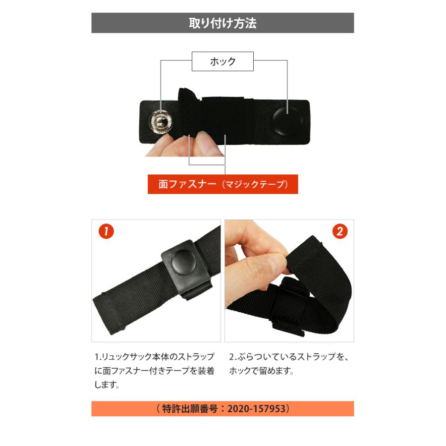 ソロツーリスト リュックテープの余る部分を束ねる固定ベルト 本革 2個入 すっきりストラップ レザー SL-75(幅約2.5cm迄) 便利グッズ 8点迄メール便OK(va0a383) |  | 04