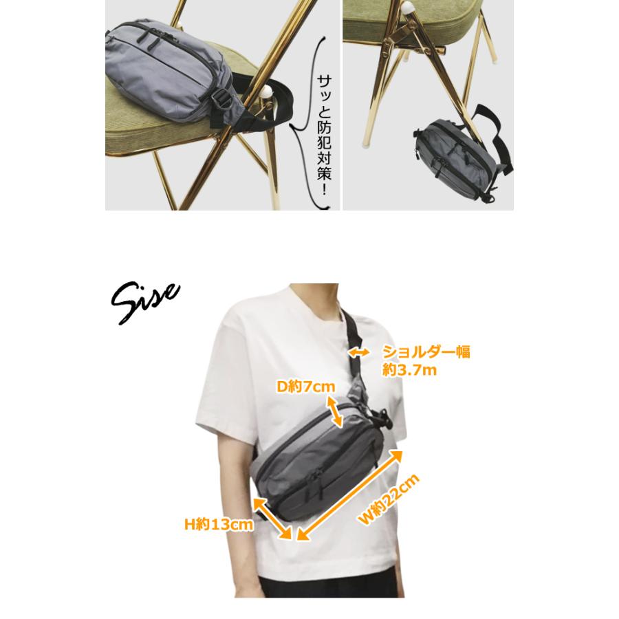 ソロツーリスト 防犯 ウエスト ボディバッグ 2WAY ウエストポーチ 隠しポケット 隠しバックル バッグ solo-tourist セーフティウエストバッグ ST-WB(va0a461) |  | 10