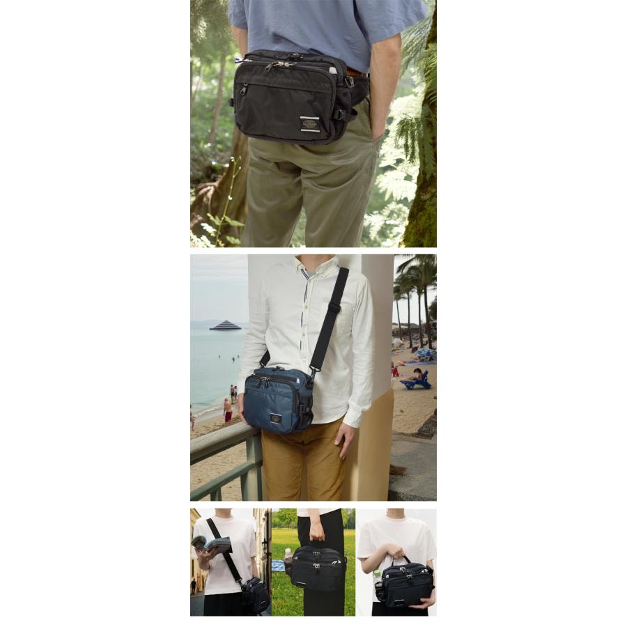 ソロツーリスト 防犯 ウエスト ショルダーバッグ 2WAY 反射材 ショルダーバッグ ウエストポーチ solo-tourist 2WAYショルダー45 2WAYSB-45(va0a463) |  | 08