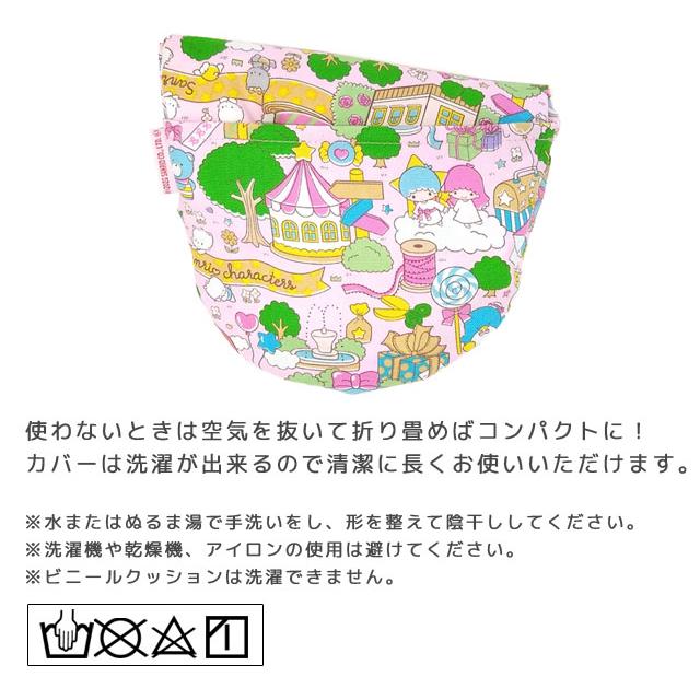 サンリオキャラクターズ ミニ ネックピロー トラベルピロー 女性 子供 首枕 携帯枕 エアー 旅行 飛行機 バス 車 安眠 日本製 SANRIO 4点迄メール便OK(va1a370) |  | 02