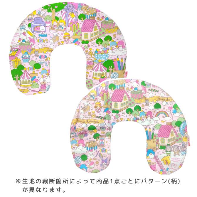 「レビュー記入でメール便送料無料」サンリオ ミニ ネックピロー トラベルピロー 女性 子供 首枕 携帯枕 旅行 飛行機 バス 安眠 日本製 va1a370-mail(va1a371) |  | 04
