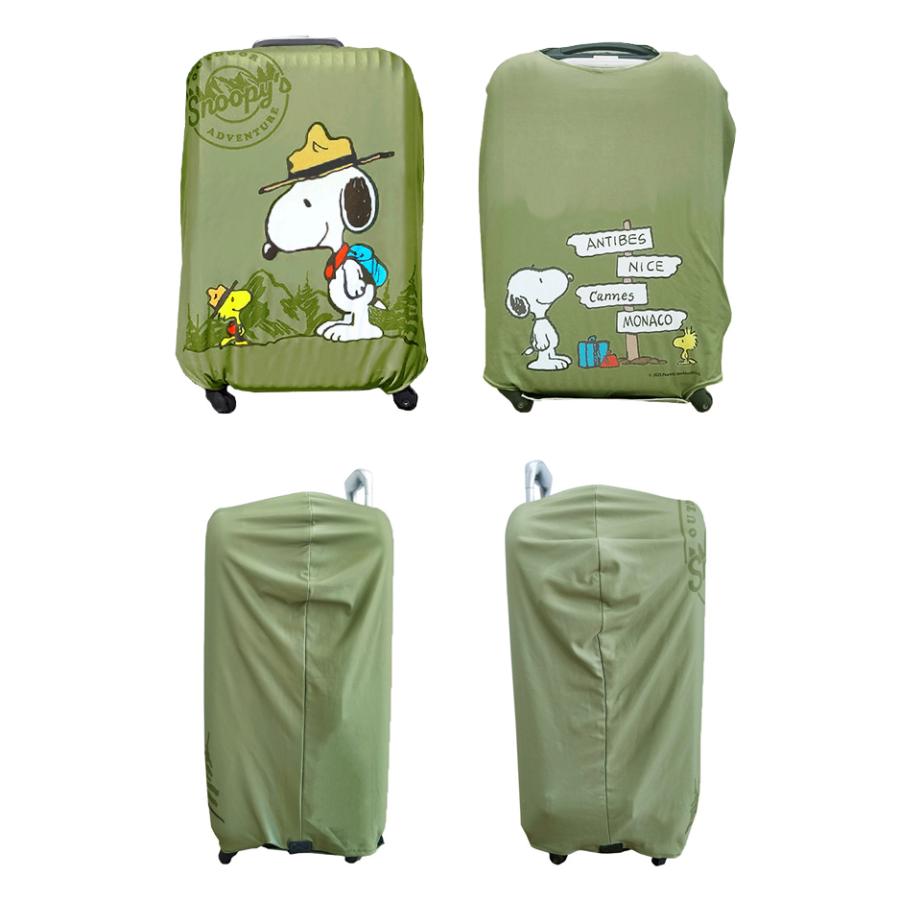 スヌーピー スーツケースカバー マウンテン Sサイズ キャリーケース カバー 保護 傷防止 目印 伸縮 おしゃれ キャラクター SNOOPY 1点迄メール便OK(va1a468) |  | 05