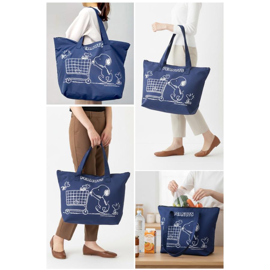 スヌーピー ショッピングバッグ 大型 折りたたみ クーラーバッグ 大容量 30L 保冷バッグ 買い物 トート プレゼント キャラクター 1点迄メール便OK(va1a485) |  | 08
