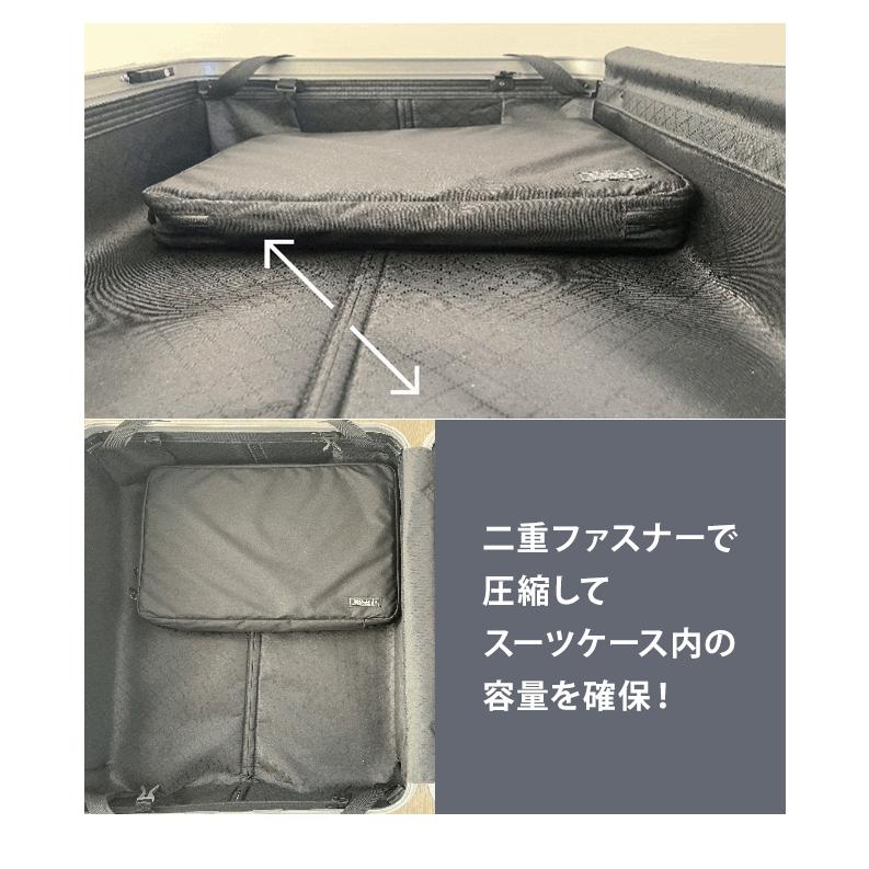 スーツ 収納 バッグ ガーメントケース SU-PACK スーパック 1/6に畳める スーツバッグ 衣類 圧縮バッグ 付き 二層 ジッパー 1/6アルファ AB-7以内対応(ve0a009) |  | 14