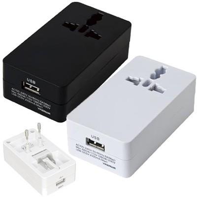 YAZAWA 電源タップ コンセント USBタップ 変換プラグ A C O BF SE タイプ 海外対応 海外旅行 マルチ 2A HPM42A ヤザワ 2点迄メール便OK(ya0a060)【国内不可】 | 