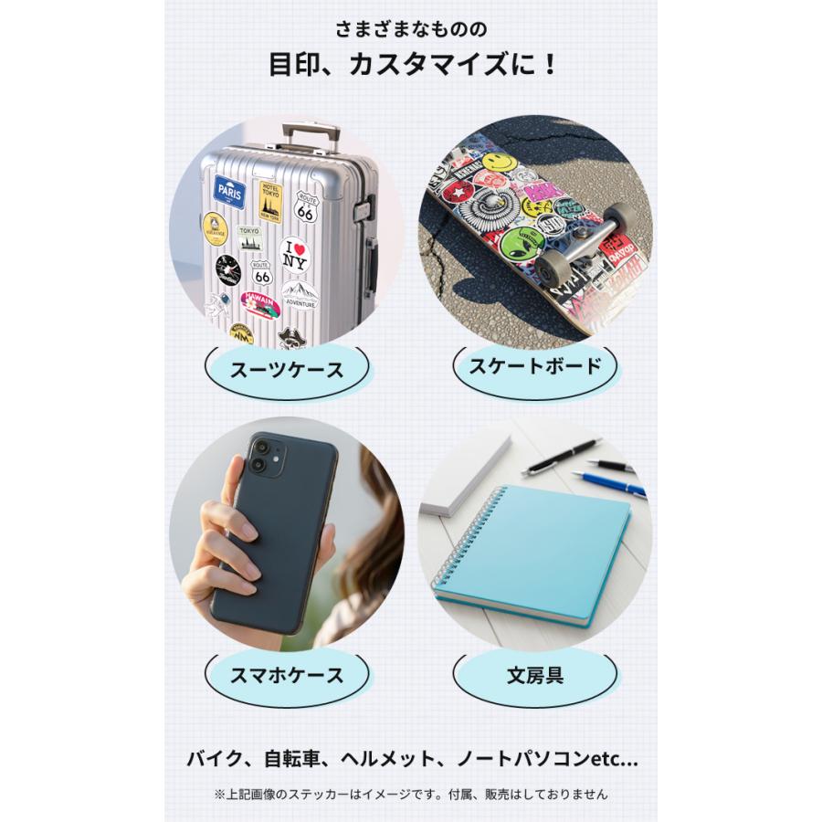 ステッカー シール 国旗 国名 ワールドフラッグ サークル 丸型 スーツケース 海外 旅行 トラベル かっこいい おしゃれ WFS 100点迄メール便OK(ze0a022) | ブランド登録なし | 05