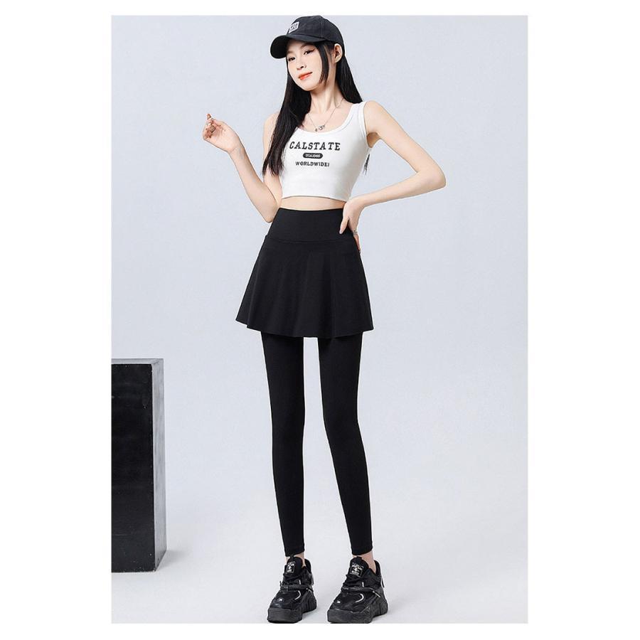 レディース レッスン着 レギンス スカート付き ダンス バレエ レディース レッスン着 レギンス スカート付き ダンス バレエ