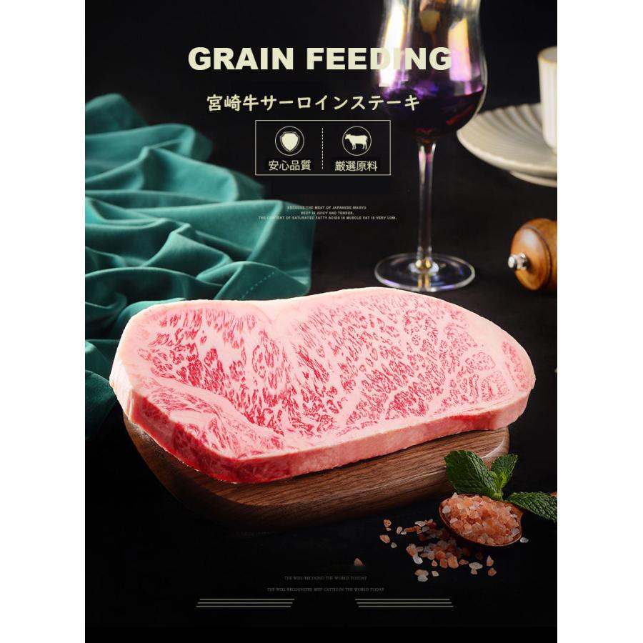 春夏新作モデル 無料配送 宮崎牛サーロインステーキ 約600g プレゼント ギフト ビフテキ ステーキカット肉 厚さ約1cm 約600g 送料無料 宮崎牛サーロインステーキ 厚さ約1cm 牛肉
