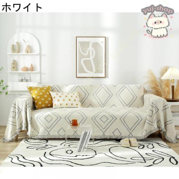 マルチカバー 約180*300cm コットン マルチボーダー インド綿100 マルチカバー 約180*300cm コットン マルチボーダー インド綿100