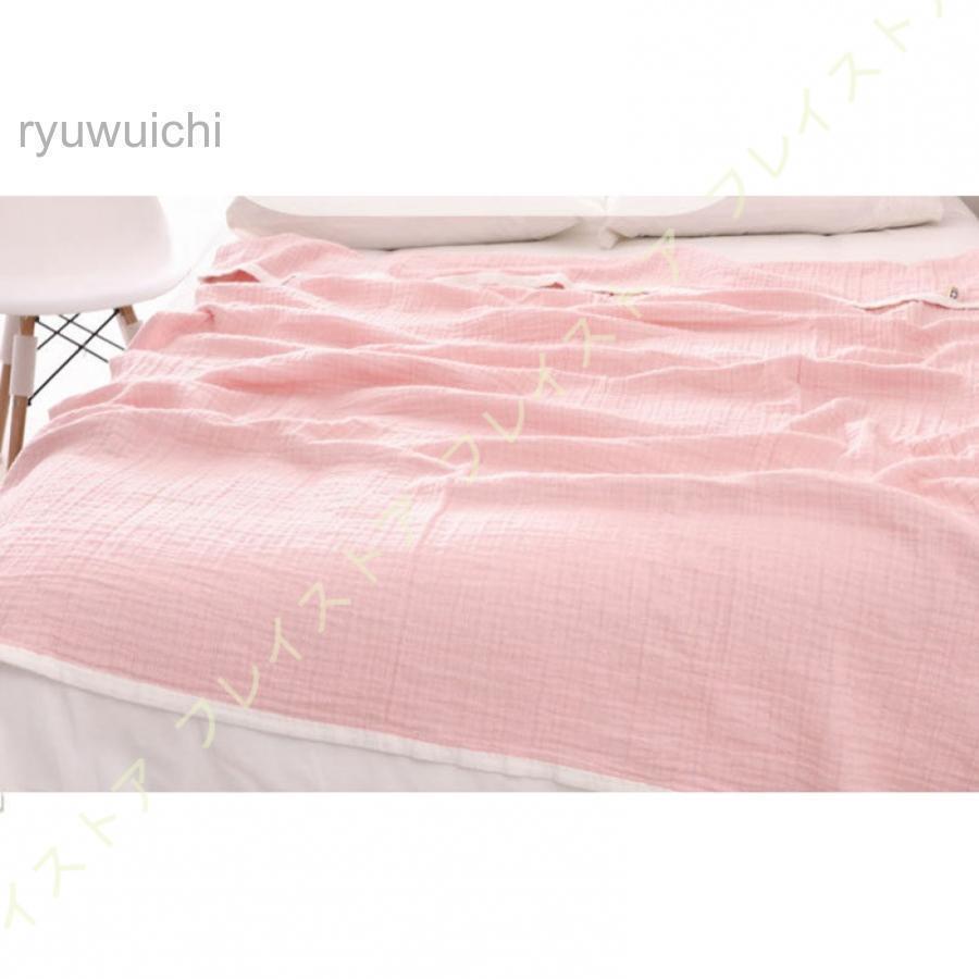 PG GAUZE シングルケット4重ガーゼ　肌掛け　ピンク 楽天市場】とろけるふとん gauze ガーゼケット シングル さくら