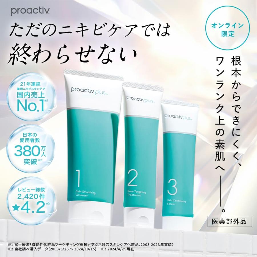 プロアクティブ＋ ニキビケア 旧スマートセット 90日サイズ プロ