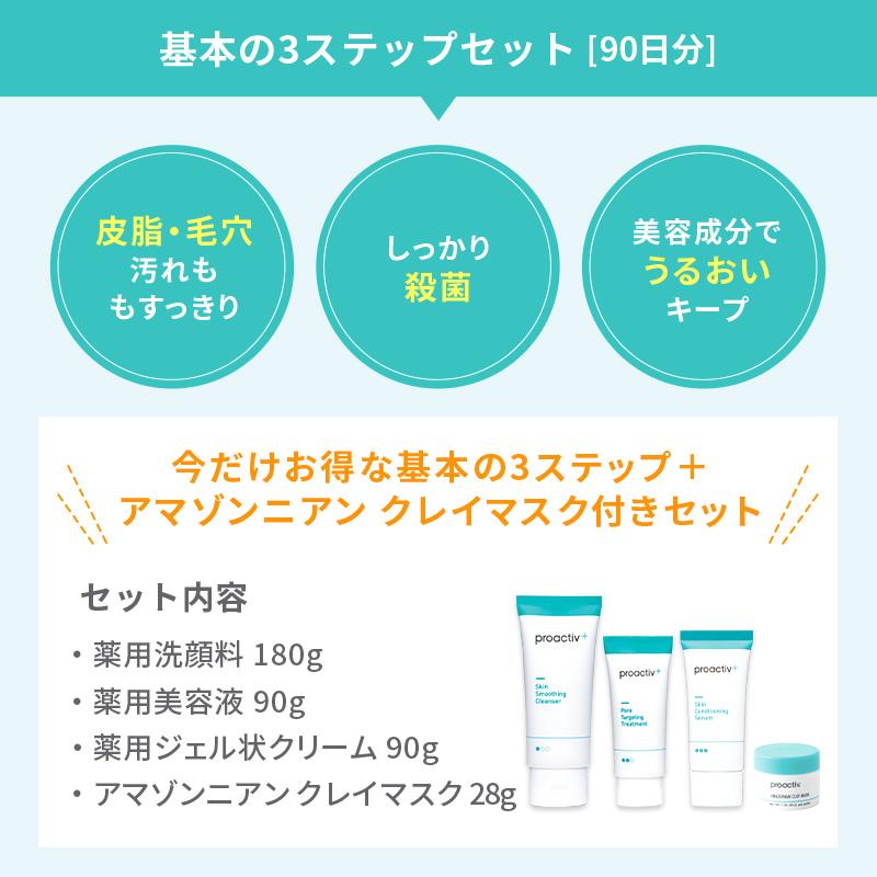 旧モデル】にきびケア ニキビ跡 スマートセット90日サイズ アマゾニア