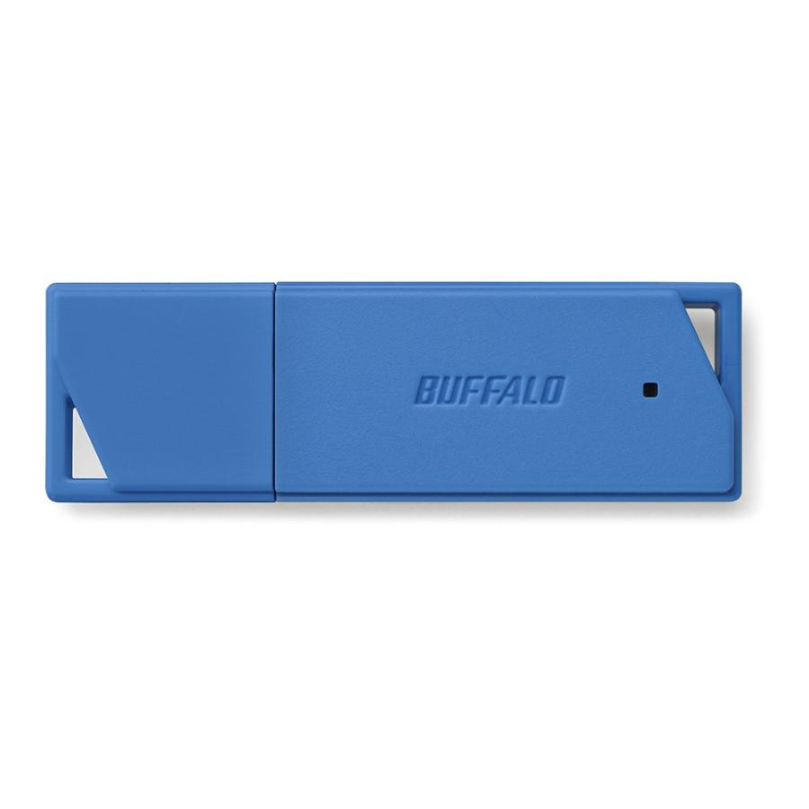 送料無料★BUFFALO USB3.1対応 USBメモリー バリューモデル 64GB RUF3-K64GB-BL(ブルー)｜grobalrich｜02
