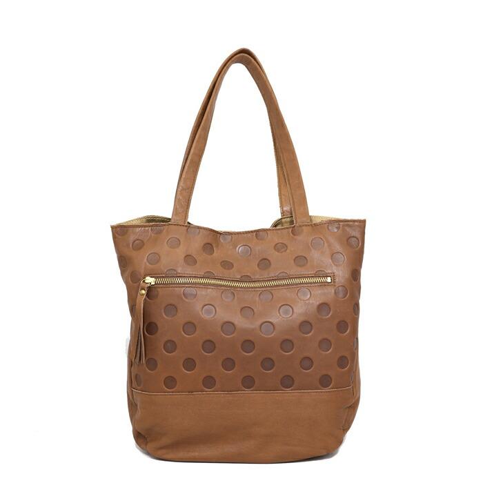 【 un signet アンシグネ 】[正規品] 55209 日本製 カウレザー ドット柄 トートバッグ レディース プレゼント    プレゼント 父の日 | un signet | 04