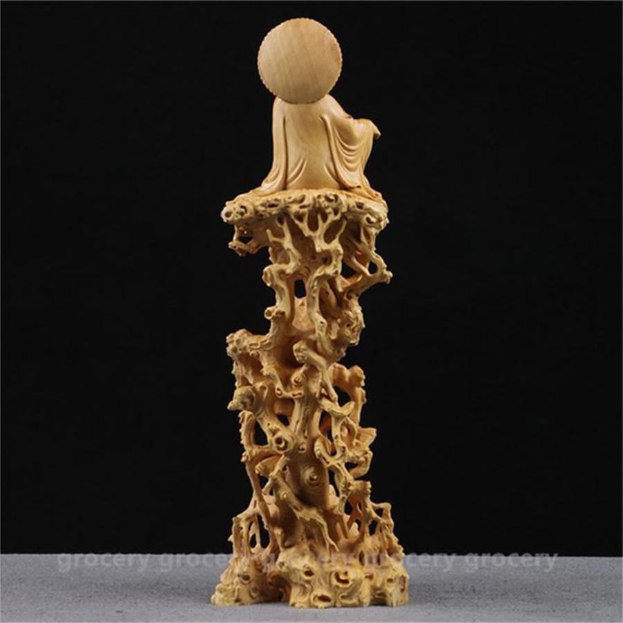 黄楊木 精彫り 観音 木彫り 実木彫刻 仏像 工芸品置物 黄楊木 精彫り 観音 木彫り 実木彫刻 仏像 工芸品置物 仏像専門店 仏像