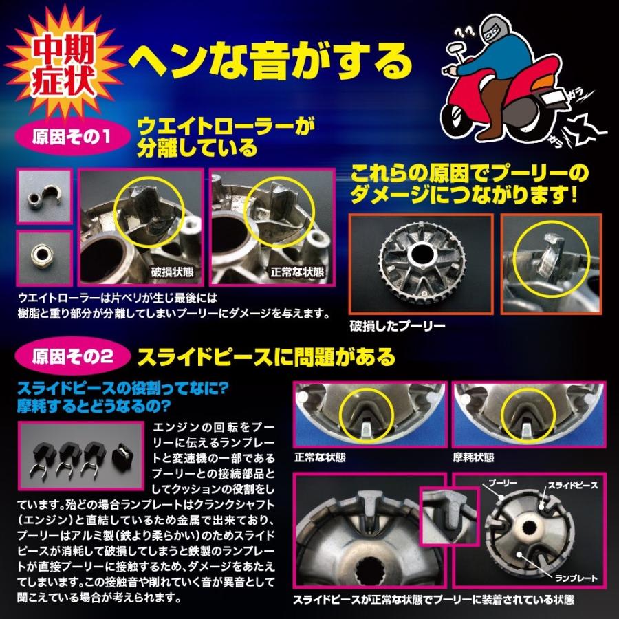 ズーマー　zoomer rukcus 軽量プーリーセット 正規品 横綱ハイスピードプーリー ズーマー ZOOMER RUCKUS AF58キャブ