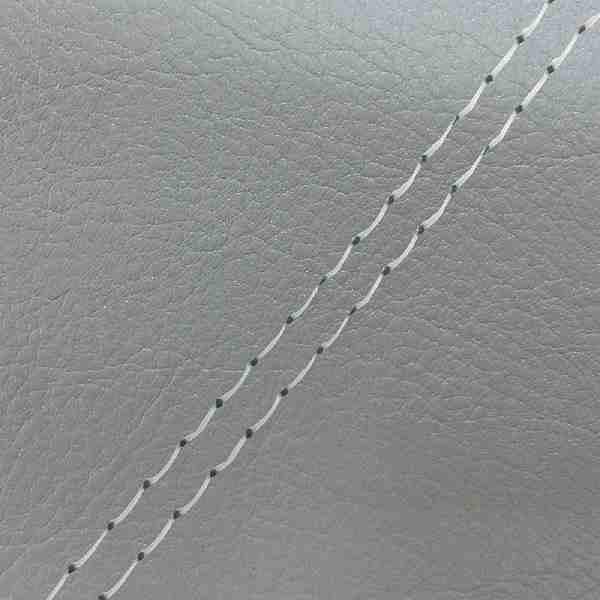 グロンドマン 国産シートカバー シグナスX(SE12J) ダークグレー/透明ダブルステッチ 張替
