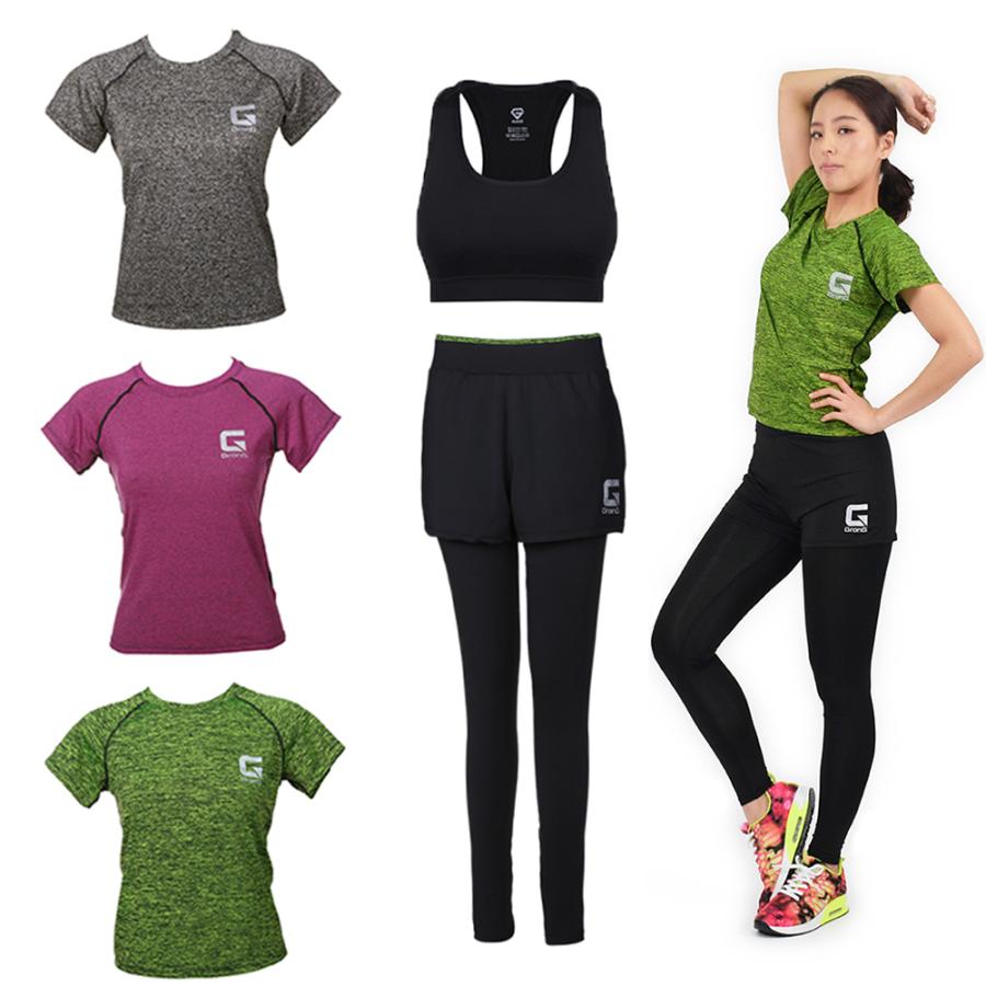 グロング スポーツウェア レディース おしゃれ 上下 3点セット ヨガ トレーニング フィットネス 運動 Grong Grong Paypayモール店 通販 Paypayモール