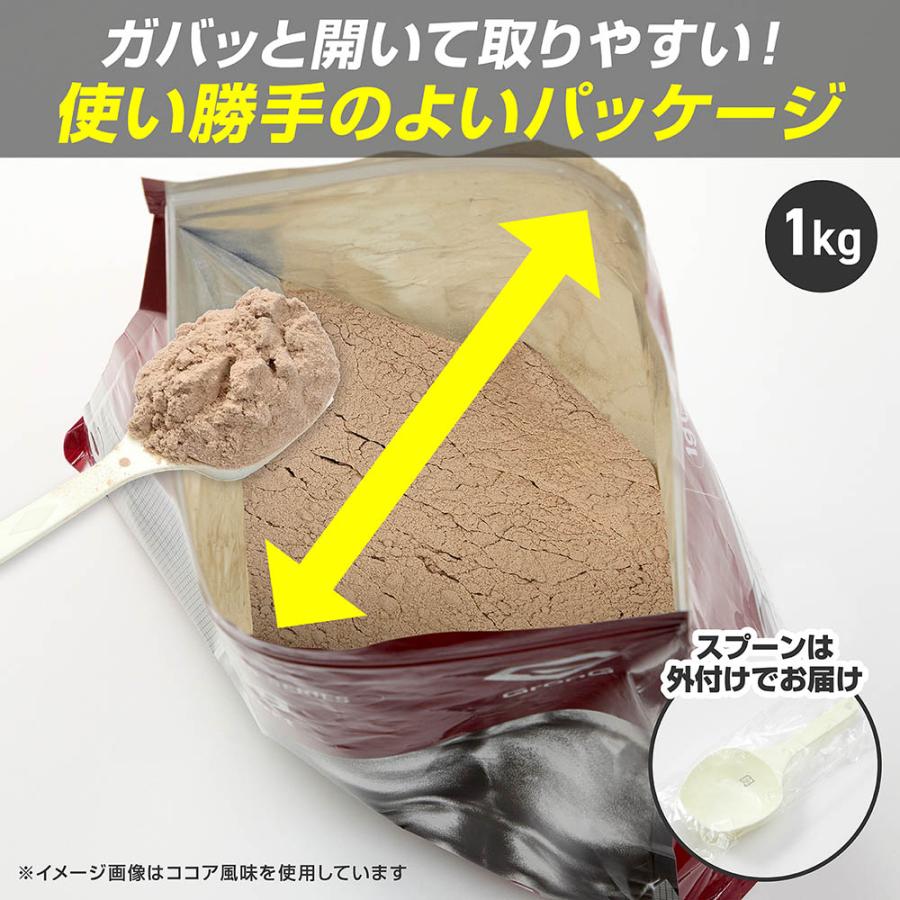 【15日は最大600円OFFクーポン配布】グロング ホエイプロテイン100 風味付き 1kg 国内製造 タンパク質含有率75％以上 スタンダード GronG 爆買 | GronG | 19