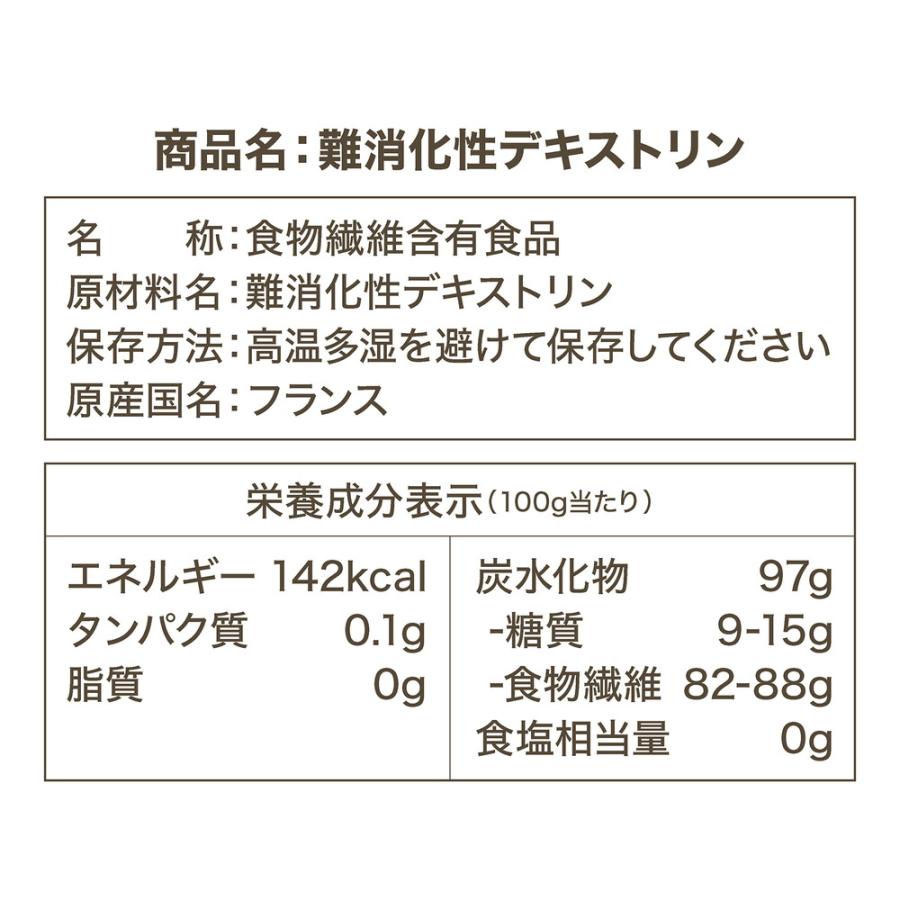 【6/15までポイント10%＋最大600円OFFクーポン】グロング 難消化性デキストリン 水溶性食物繊維 2kg GronG 爆買 | GronG | 09