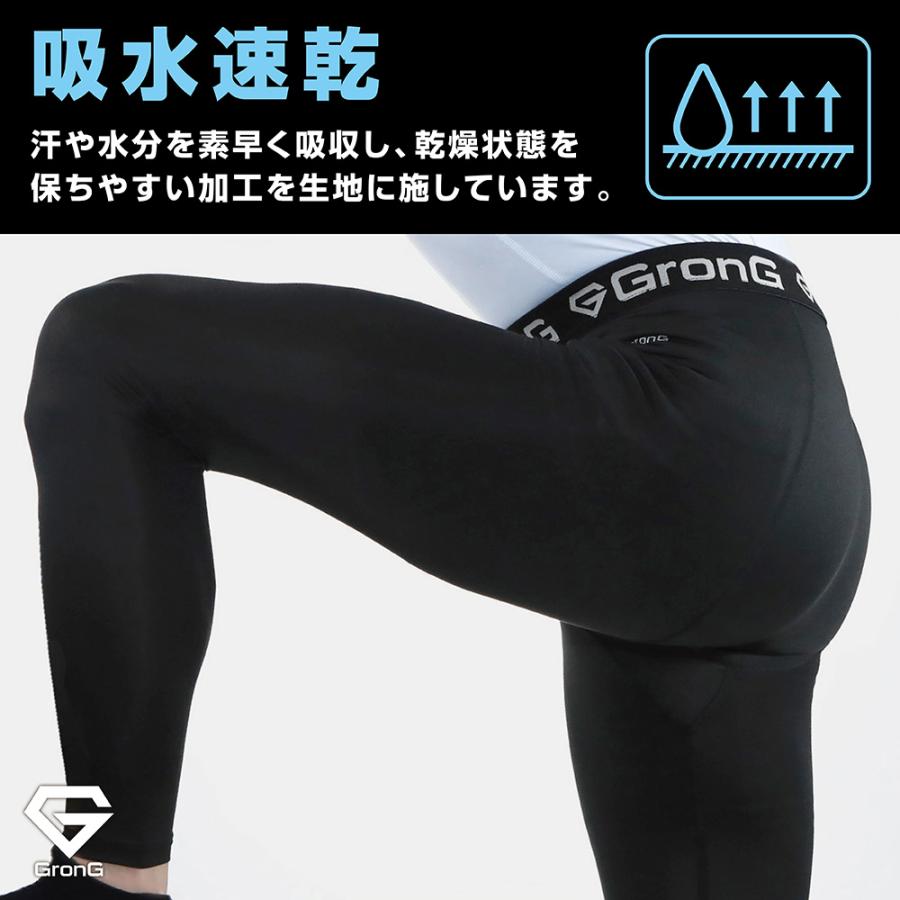 GronG（グロング） 8/5はポイント15%｜グロング スポーツタイツ ロング