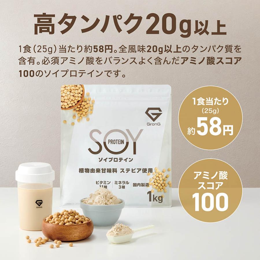 GronG（グロング） 25日〜ポイント5%＋最大600円OFFクーポン｜ソイ 
