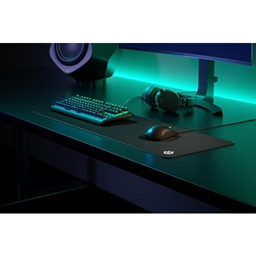 SteelSeries ゲーミングマウスパッド 大型 ステッチ ノンスリップラバーベース 90cm×30cm×0.2cm QcK Edge XL｜gronlinestore｜05