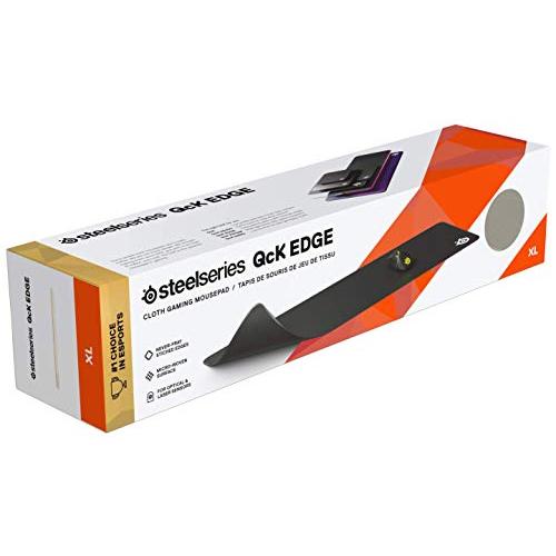 SteelSeries ゲーミングマウスパッド 大型 ステッチ ノンスリップラバーベース 90cm×30cm×0.2cm QcK Edge XL｜gronlinestore｜07