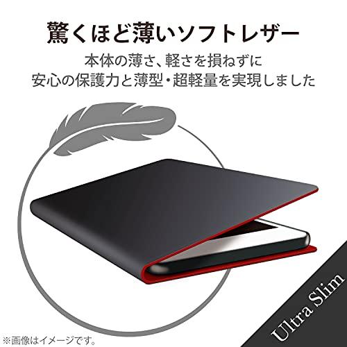 エレコム iPhone 13 Pro Max/レザーケース/手帳型/カーボン調(ブラック)｜gronlinestore｜03