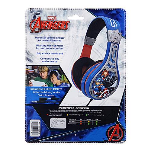 eKids マーベル アベンジャーズ ・アッセンブル 低音量ヘッドホン｜gronlinestore｜09