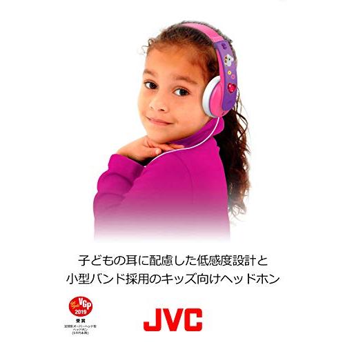 JVCケンウッド JVC 密閉型ヘッドホン キッズ向け ミントブルー HA-KS2-Z｜gronlinestore｜02